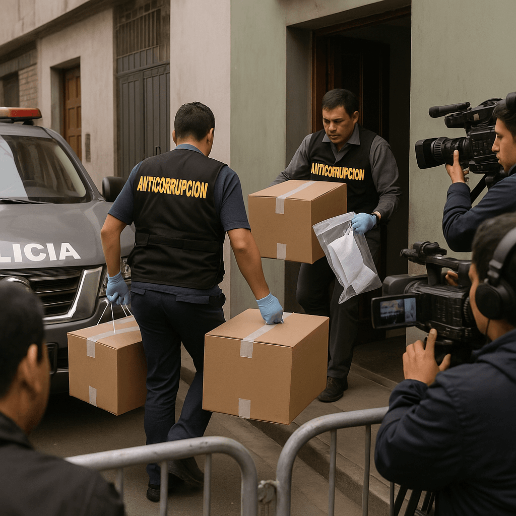 Police raid Peru’s election authorities after outcry over slow vote count