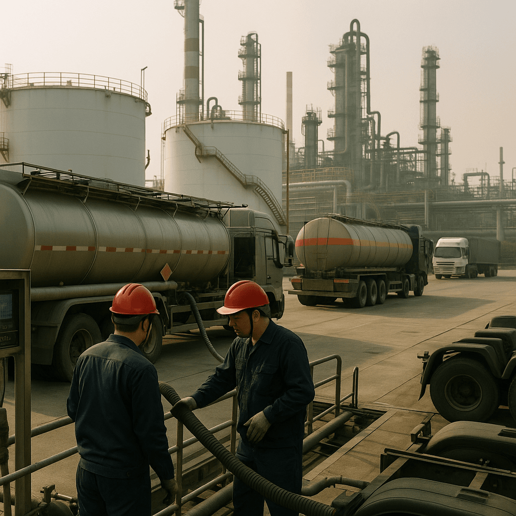 US Sanctions on China Oil Giant Turn Up Heat for Teapot Refiners