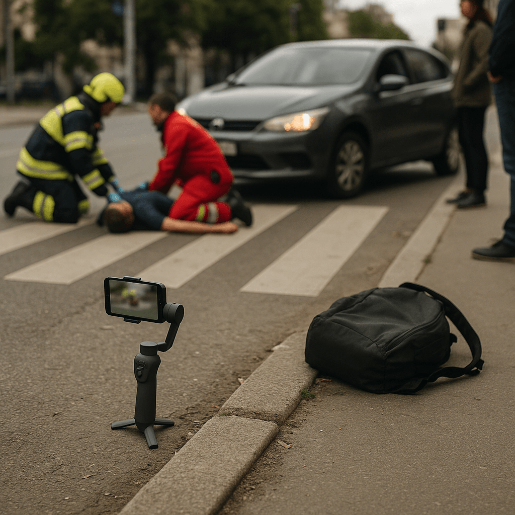 Twitch streamer hit by car live on camera - 'It felt like slow motion'