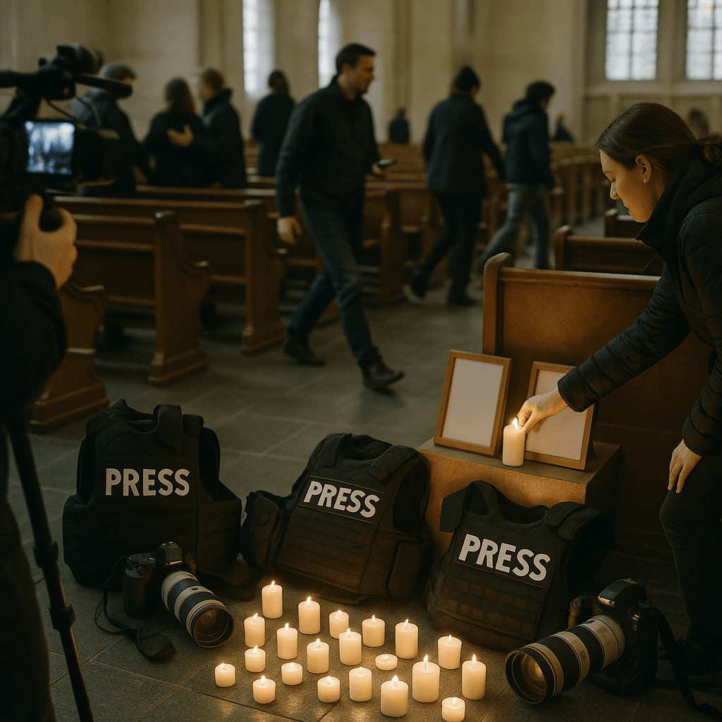 On World Press Freedom Day, Pope honours journalists killed in war zones