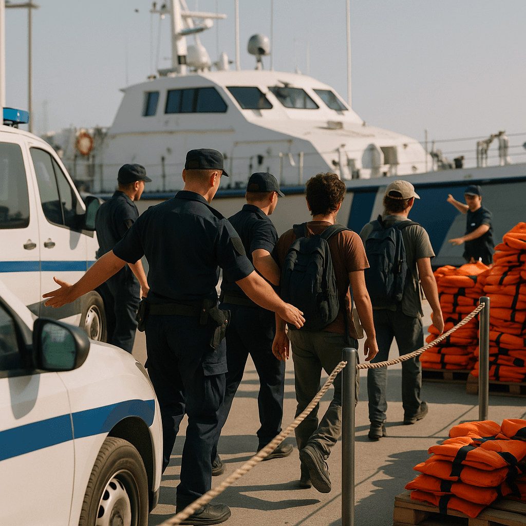 Who are the two Gaza flotilla activists abducted by Israel?