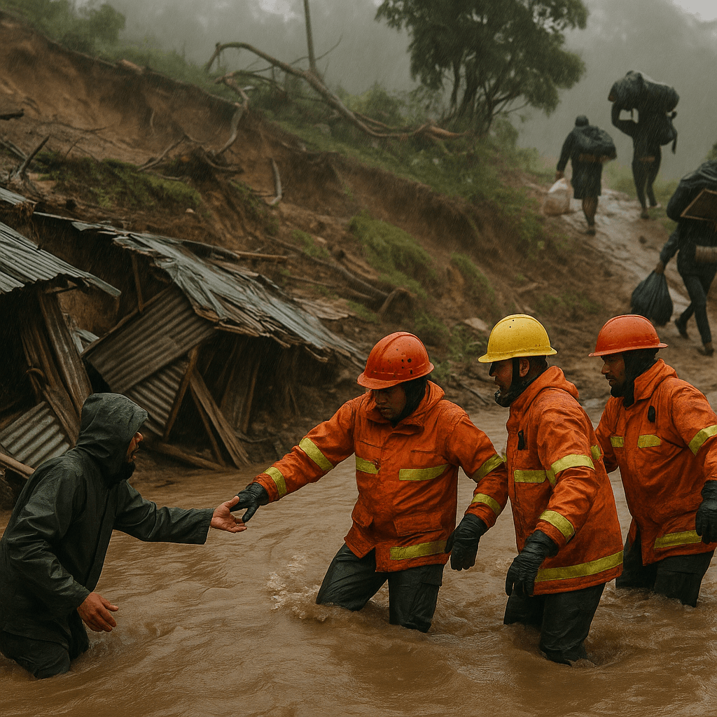 Floods and landslides kill at least 18 in Kenya